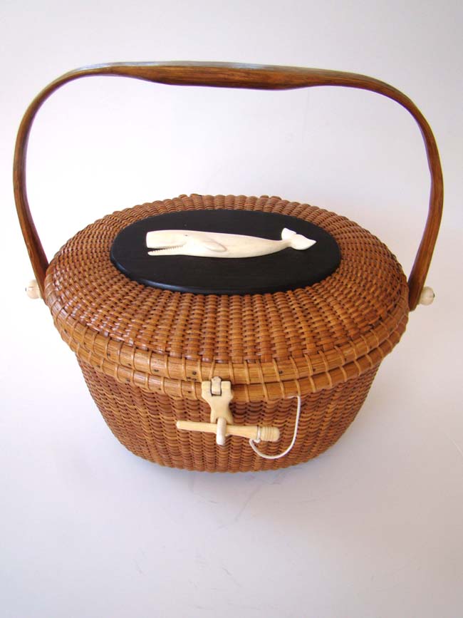 A fabulous Jose Reyes Nantucket 'Friendship' basket dated 1969 — image 3